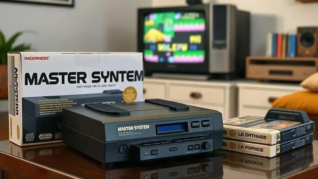 A chegada do Master System no Brasil A chegada do Master System no Brasil
