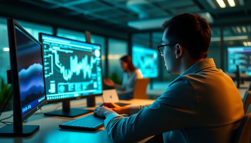 Impacto da IA e data centers na transição - imagem editorial 1