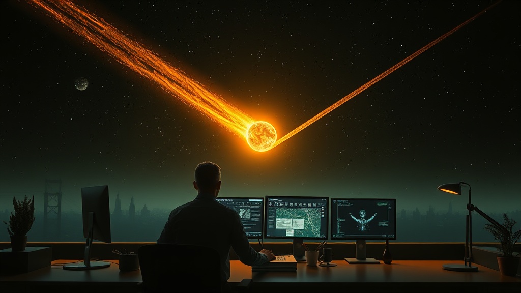 Cometas: Relíquias geladas do Sistema Solar - imagem editorial 1