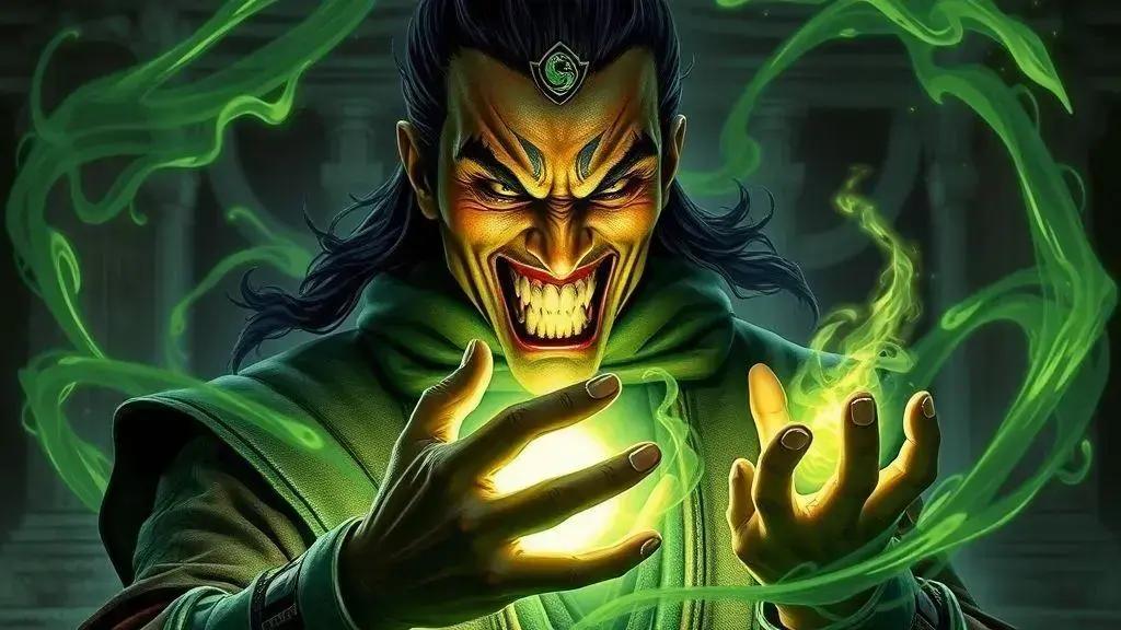Shang Tsung: manipulação e ascensão do vilão