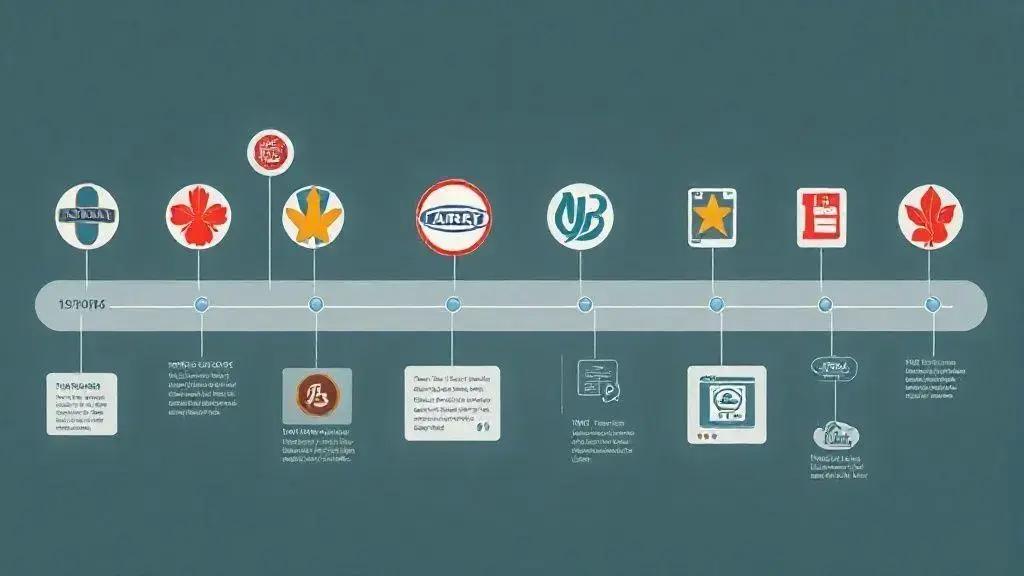 história e evolução das empresas