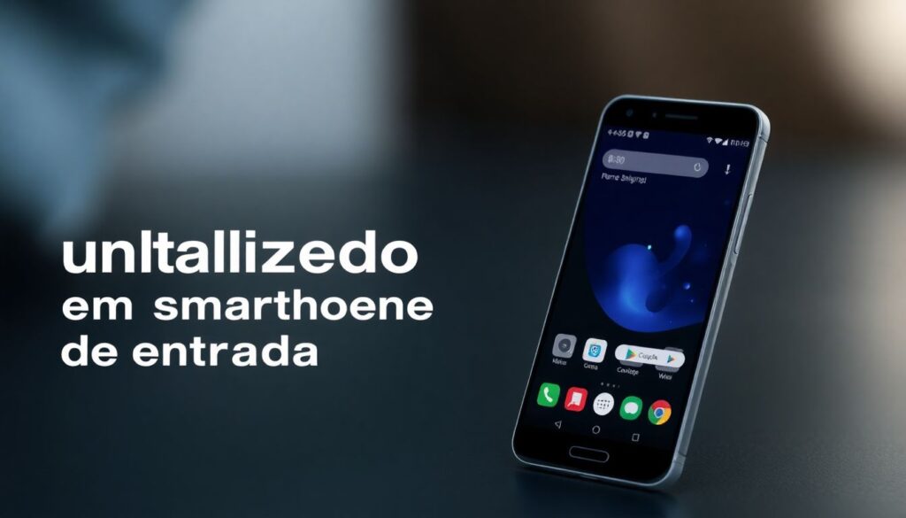 O que é Android atualizado em smartphone de entrada?